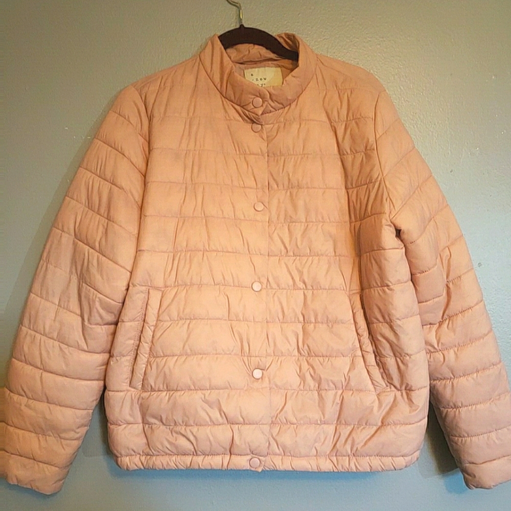 Buttonup Lightweight Puffy Jacket
